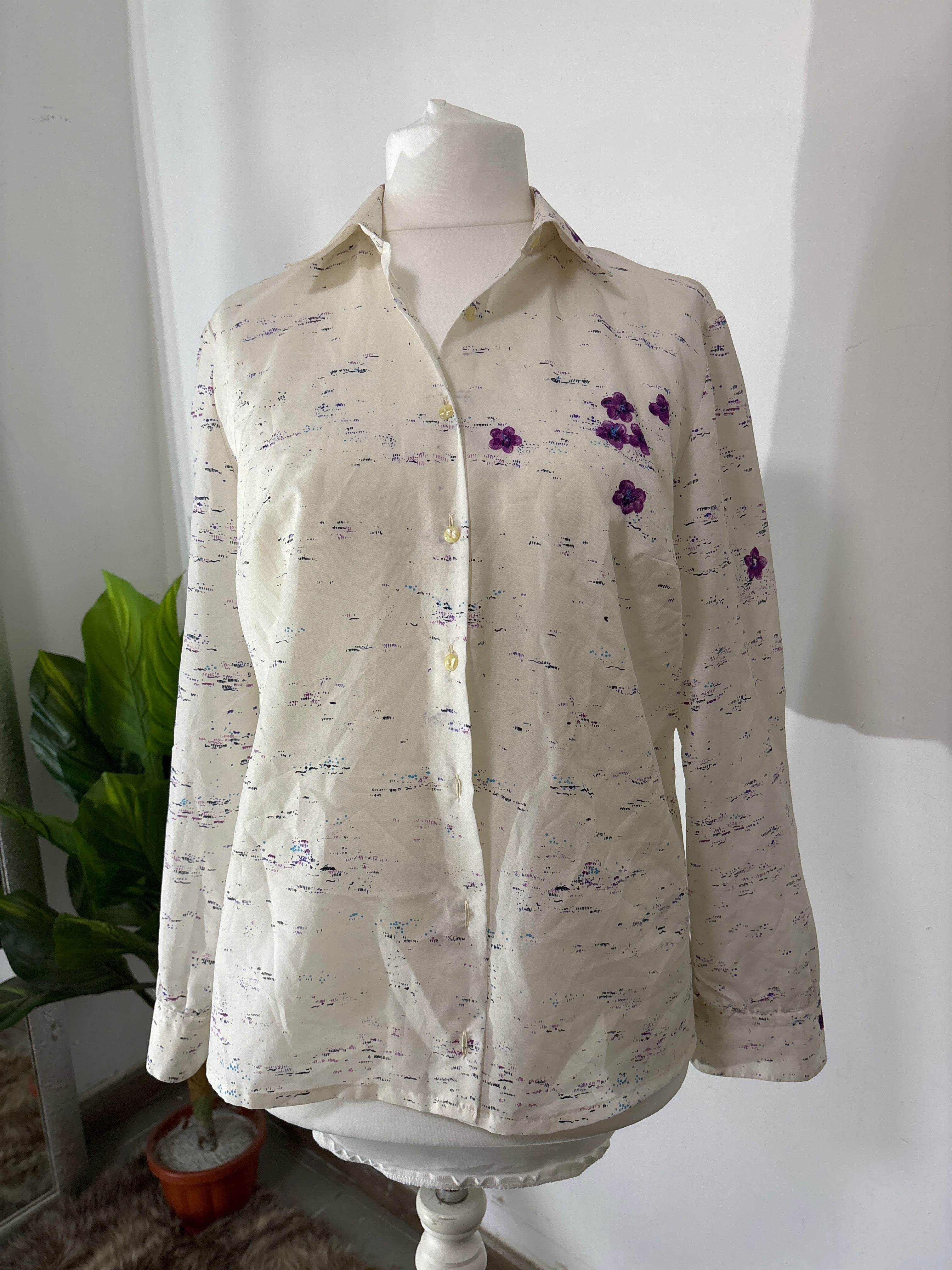 CAMICIA BIANCA E VIOLA 265