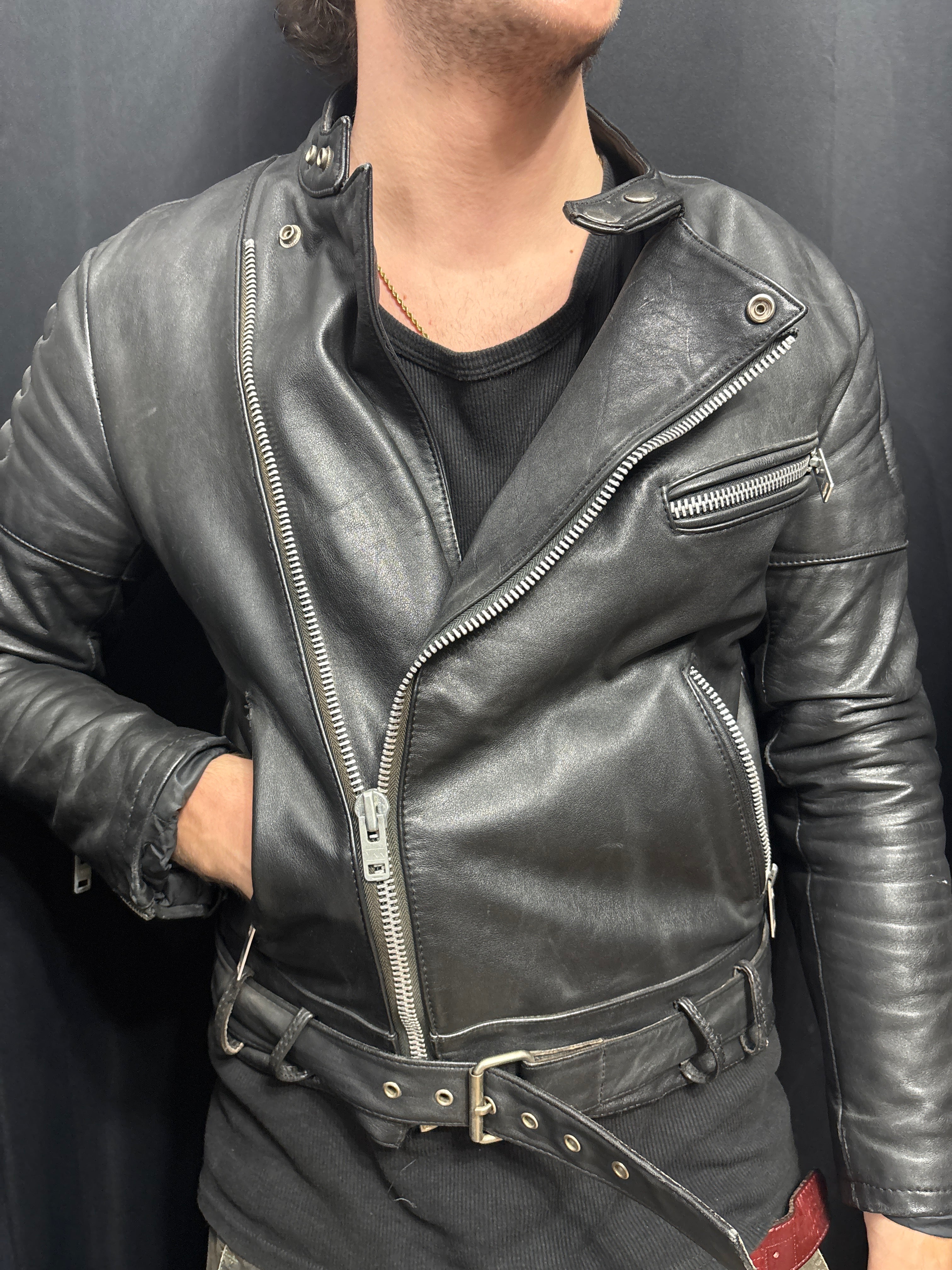 GIUBBINO PELLE 786
