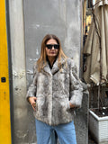 65 PELLICCIA LAPIN GRI