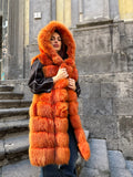 27 PELLICCIA GILET IN VOLPE
