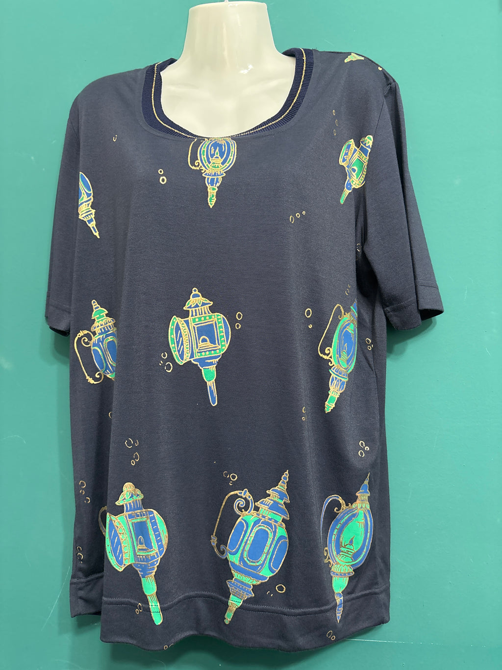 T-SHIRT BLU 308
