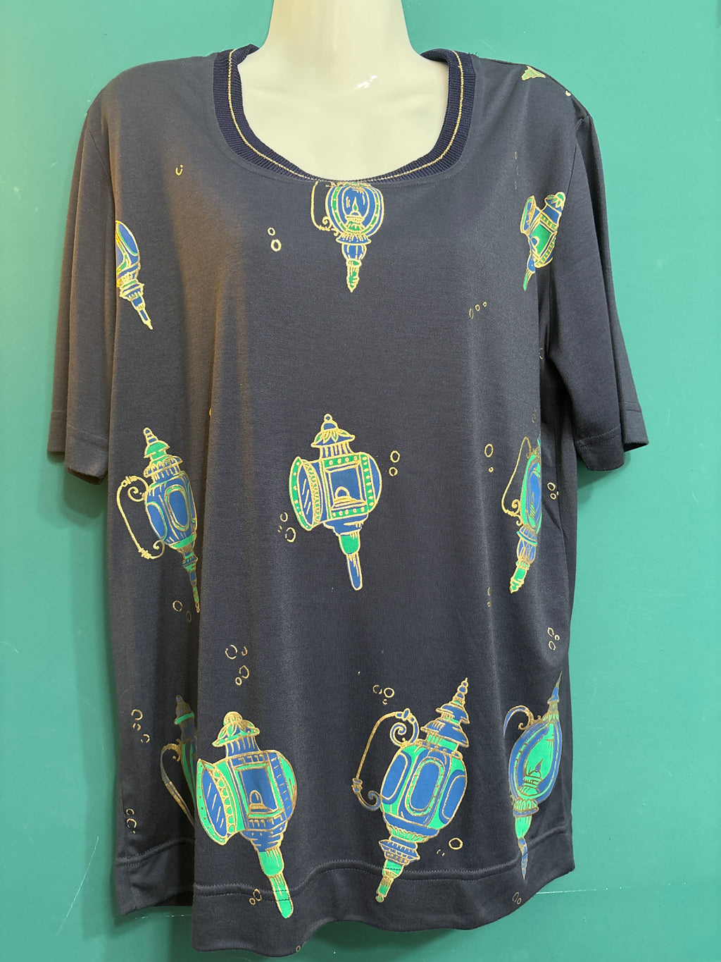 T-SHIRT BLU 308