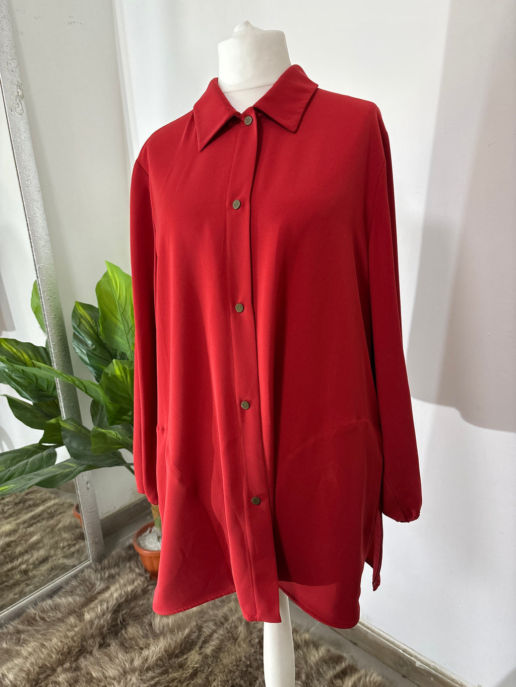 CAMICIA ROSSA CRIZIA 262