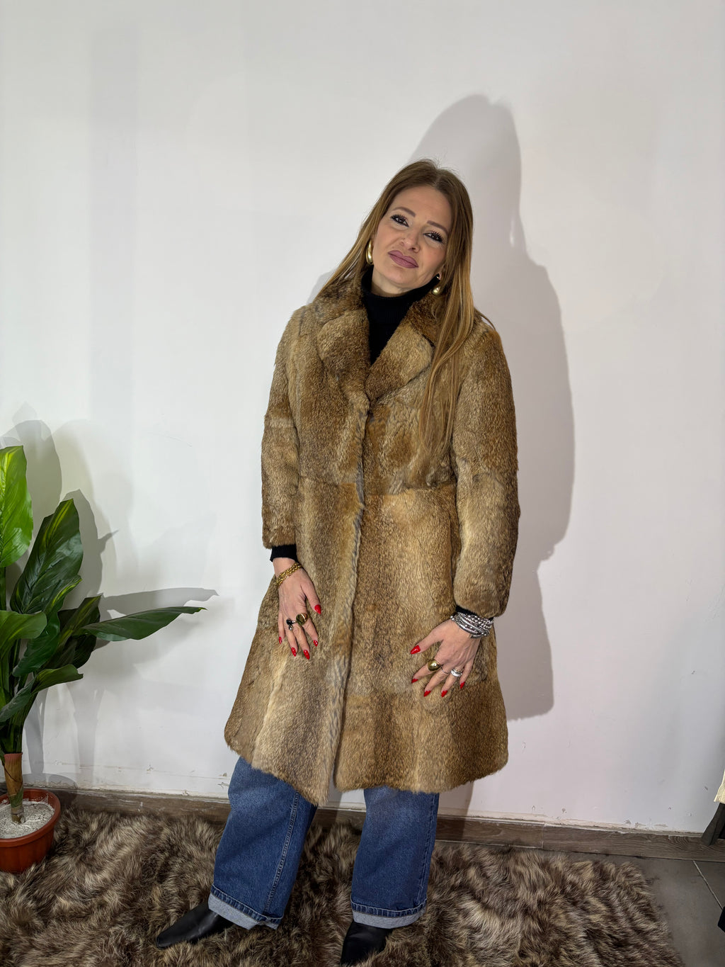 PELLICCIA IN LAPIN LUNGA 018