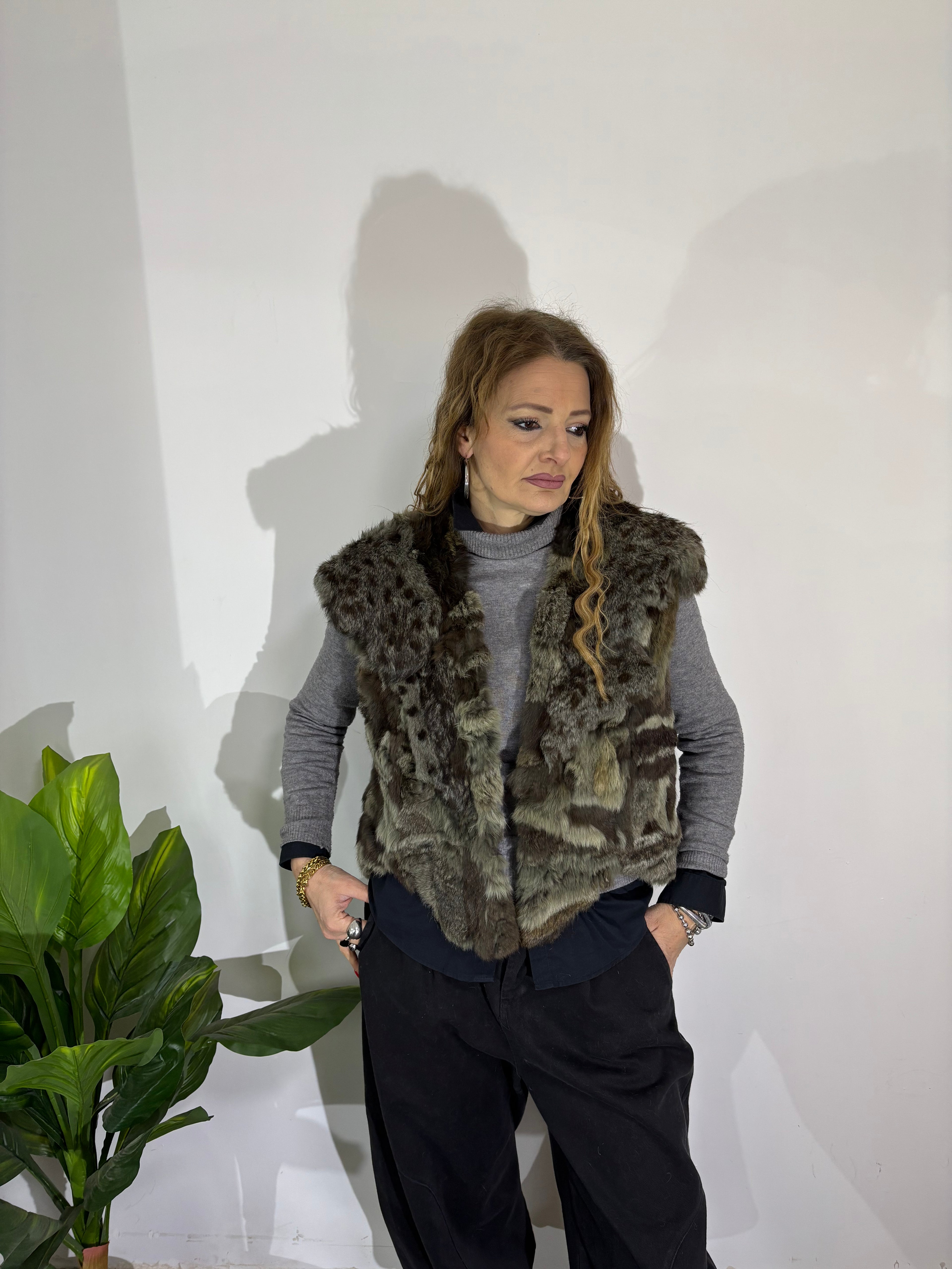 GILET IN PELLICCIA 076