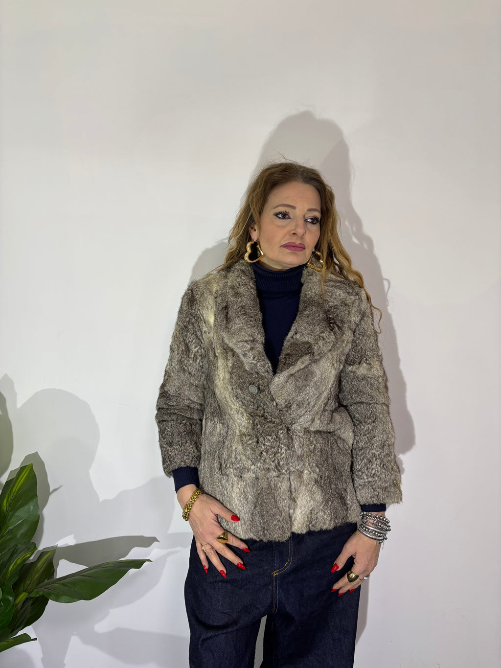 PELLICCIA IN LAPIN GRE 094