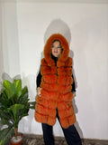 GILET IN PELLICCIA DI VOLPE 132