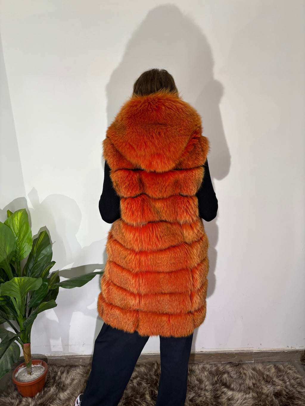 GILET IN PELLICCIA DI VOLPE 132