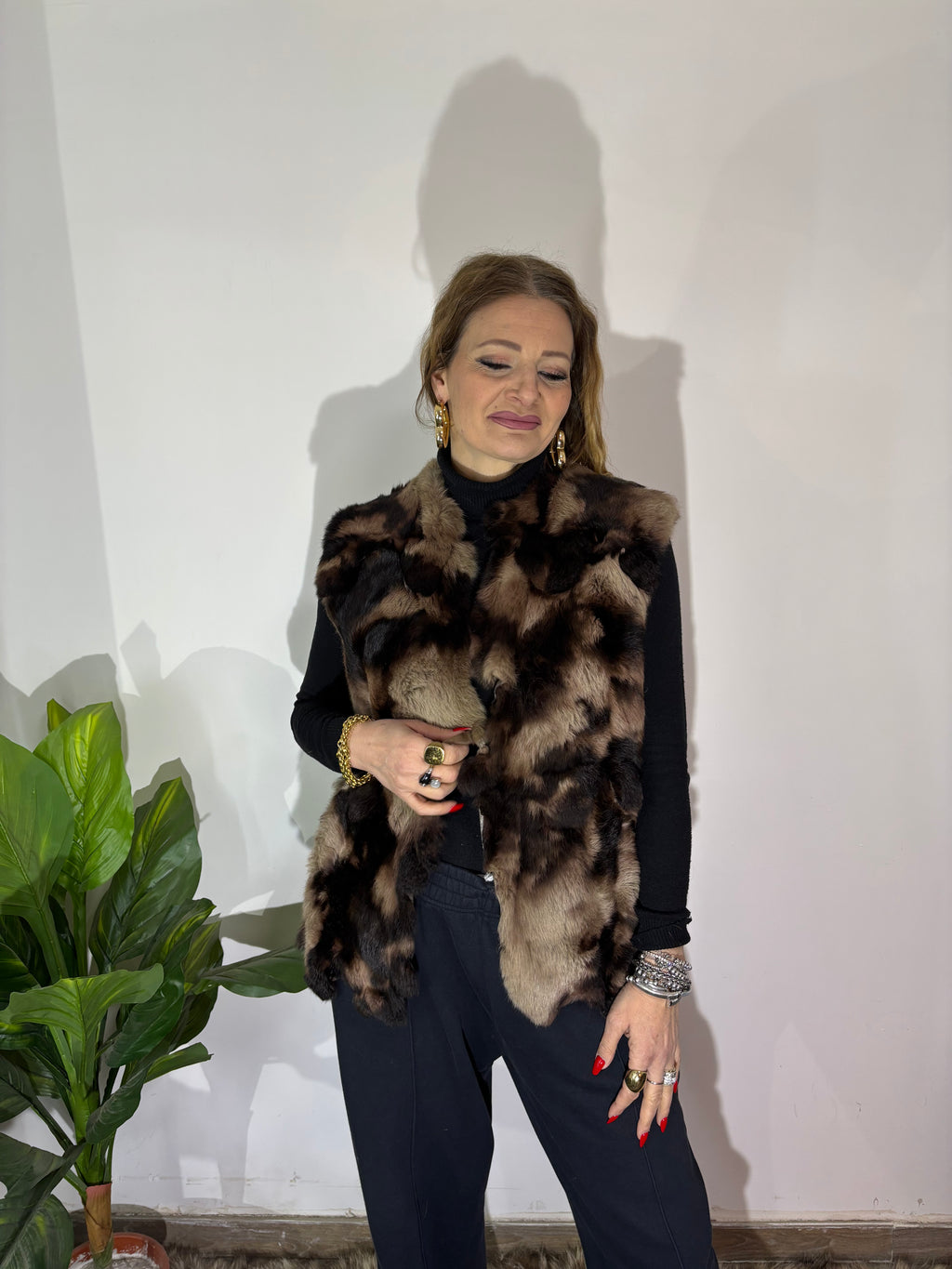 GILET IN PELLICCIA 160