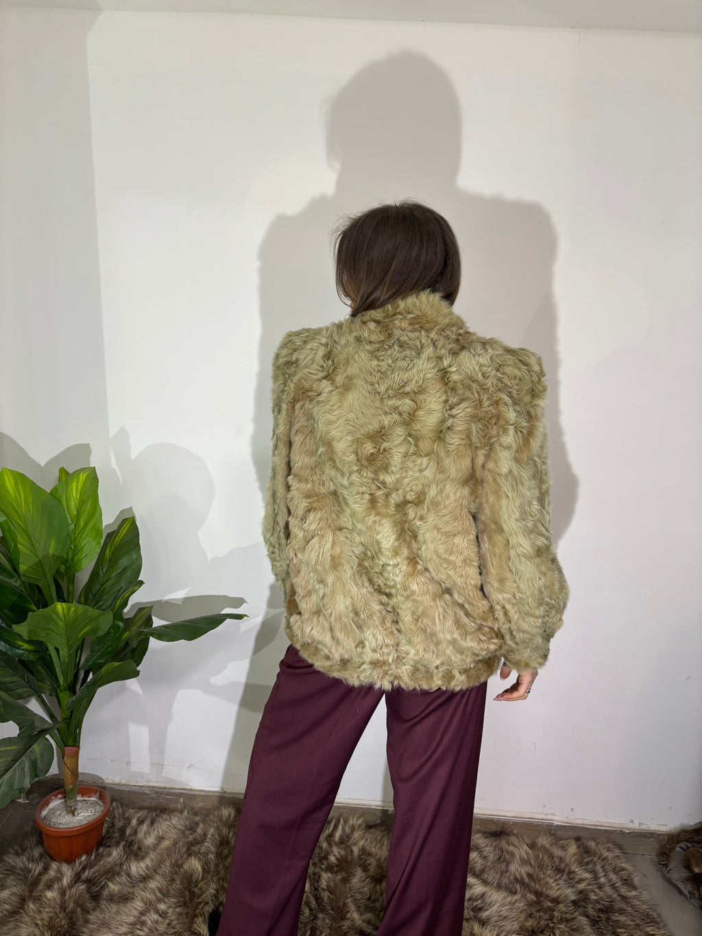 PELLICCIA IN ASTRAKAN BEIGE 168