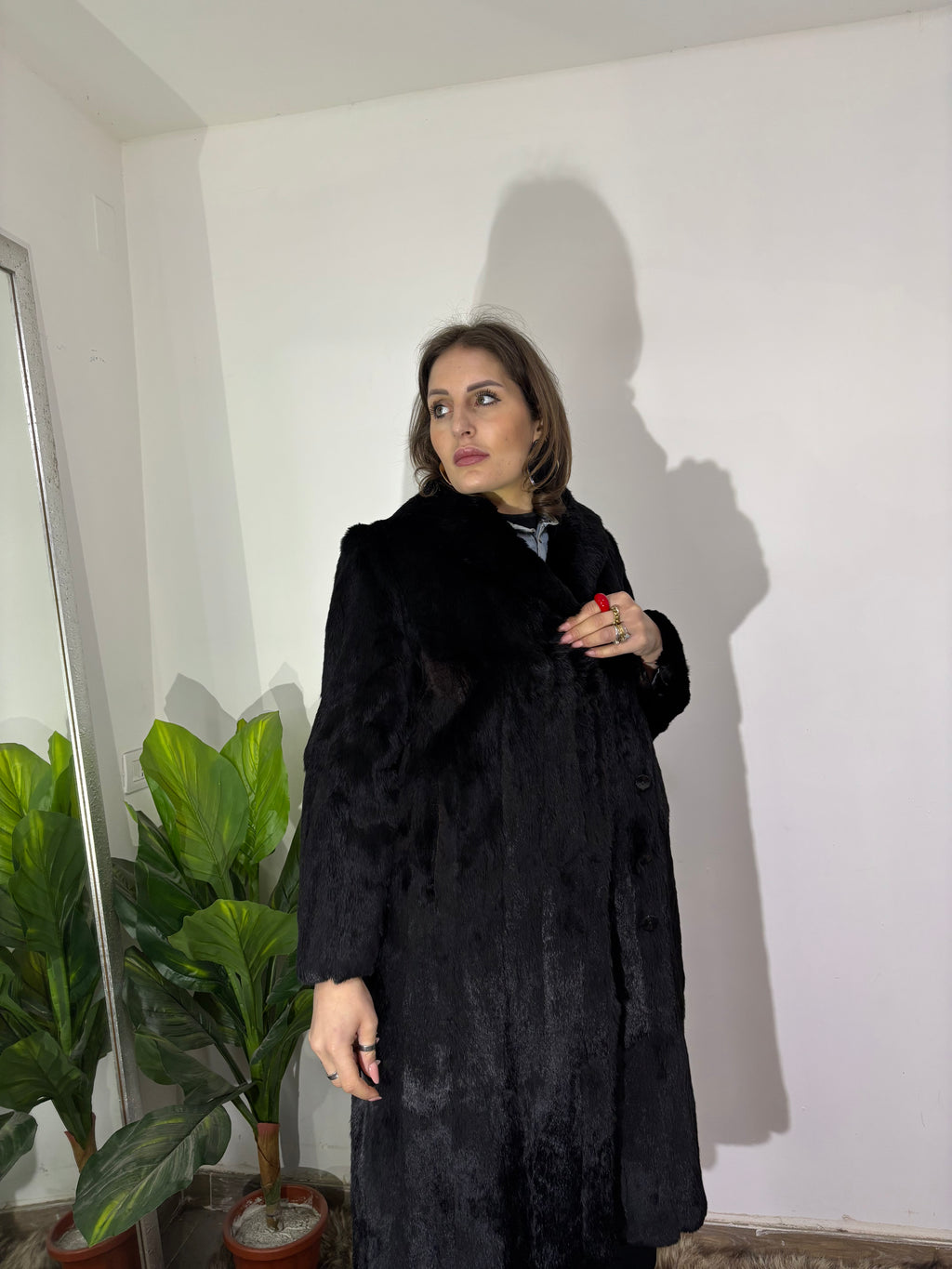 PELLICCIA IN LAPIN NERA 215