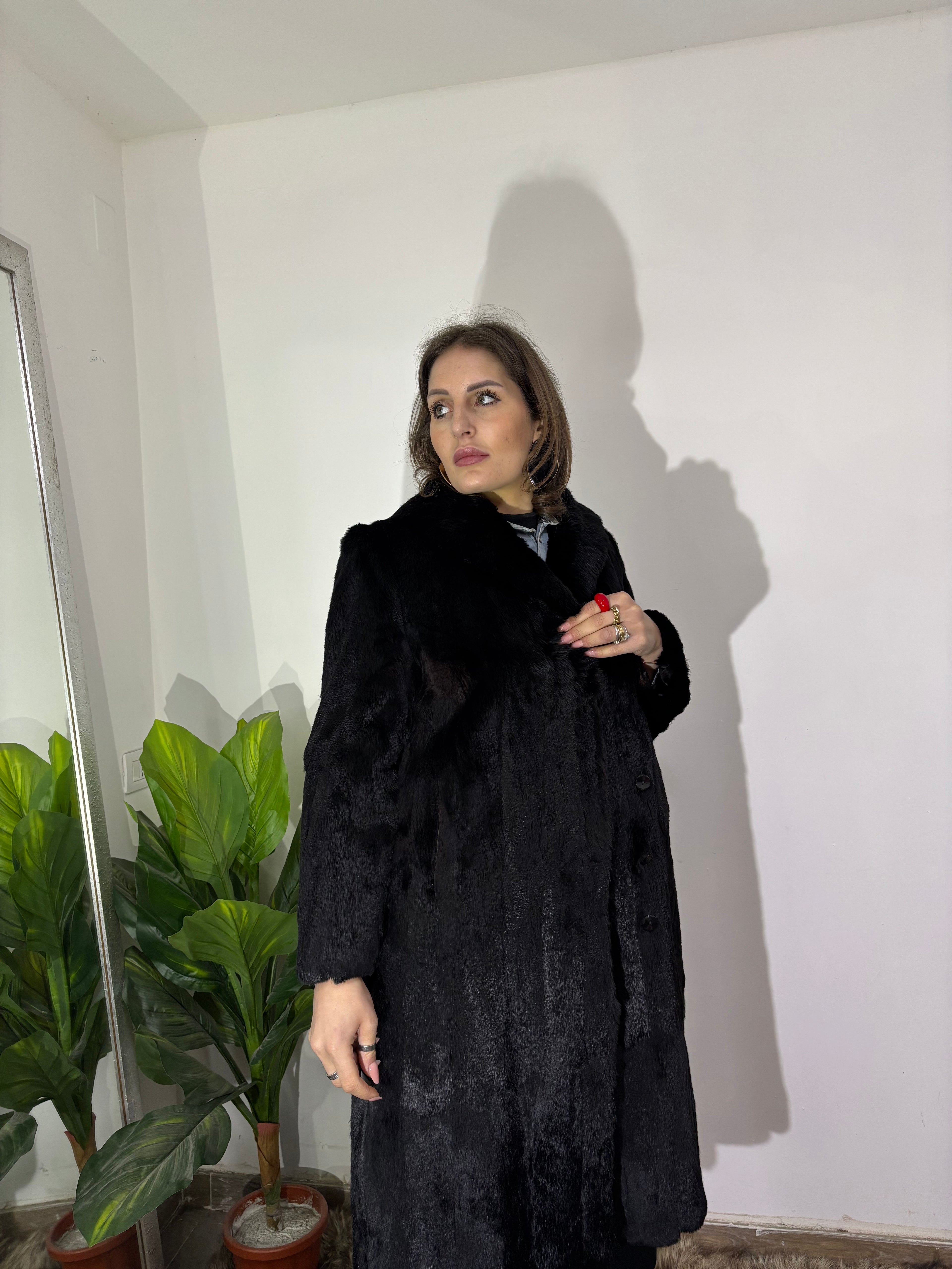 PELLICCIA IN LAPIN NERA 215