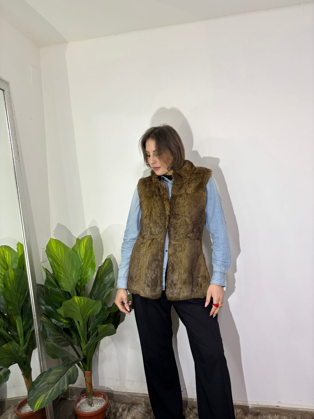 GILET IN PELLICCIA 224