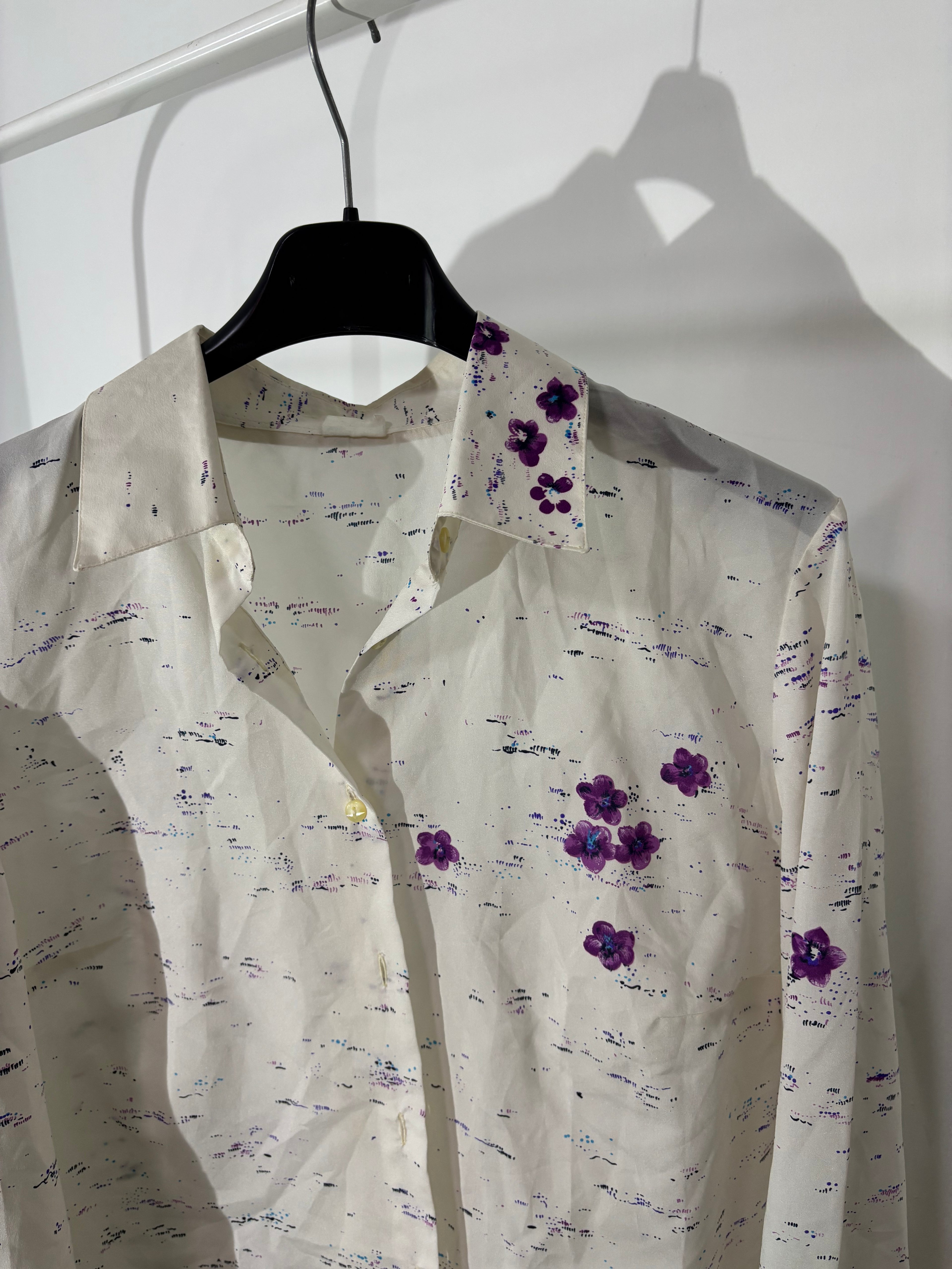 CAMICIA BIANCA E VIOLA 265